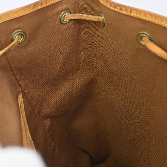 LOUIS VUITTON Montsouris GM Backpack Bag Monogram Leather Brown M51135 96CA273 main image 8
